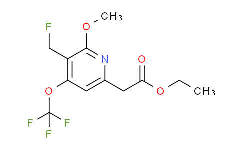 AM210406 | 1806758-73-5 | Ethyl 3-(fluoromethyl)-2-methoxy-4-(trifluoromethoxy)pyridine-6-acetate