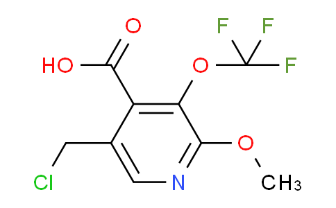 AM210407 | 1806186-66-2 | 5-(Chloromethyl)-2-methoxy-3-(trifluoromethoxy)pyridine-4-carboxylic acid