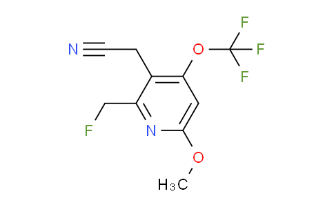 AM210410 | 1804935-29-2 | 2-(Fluoromethyl)-6-methoxy-4-(trifluoromethoxy)pyridine-3-acetonitrile