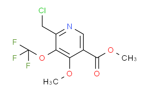 AM210411 | 1804933-45-6 | Methyl 2-(chloromethyl)-4-methoxy-3-(trifluoromethoxy)pyridine-5-carboxylate