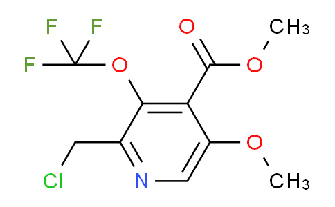 AM210413 | 1806766-34-6 | Methyl 2-(chloromethyl)-5-methoxy-3-(trifluoromethoxy)pyridine-4-carboxylate