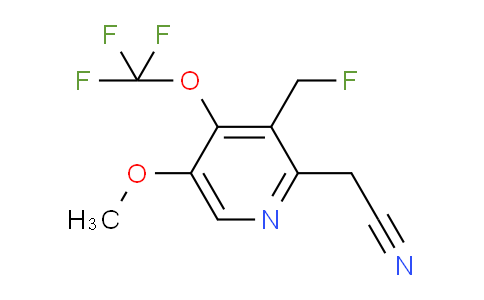 AM210414 | 1805996-44-4 | 3-(Fluoromethyl)-5-methoxy-4-(trifluoromethoxy)pyridine-2-acetonitrile