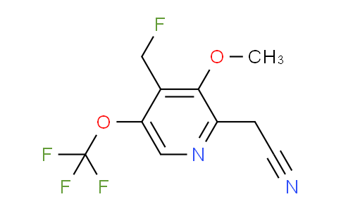 AM210415 | 1806747-95-4 | 4-(Fluoromethyl)-3-methoxy-5-(trifluoromethoxy)pyridine-2-acetonitrile