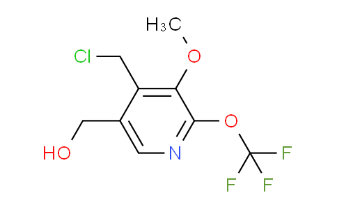 AM210416 | 1804351-12-9 | 4-(Chloromethyl)-3-methoxy-2-(trifluoromethoxy)pyridine-5-methanol