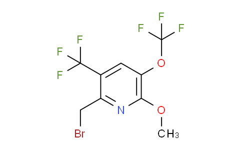 AM210417 | 1806755-95-2 | 2-(Bromomethyl)-6-methoxy-5-(trifluoromethoxy)-3-(trifluoromethyl)pyridine