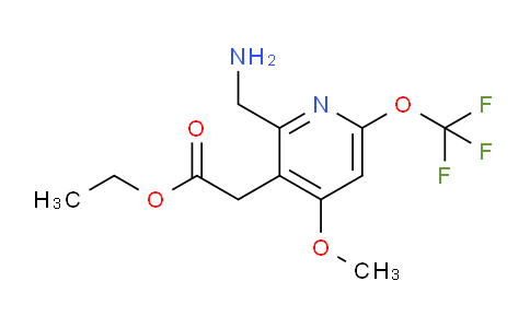 AM210419 | 1804356-25-9 | Ethyl 2-(aminomethyl)-4-methoxy-6-(trifluoromethoxy)pyridine-3-acetate