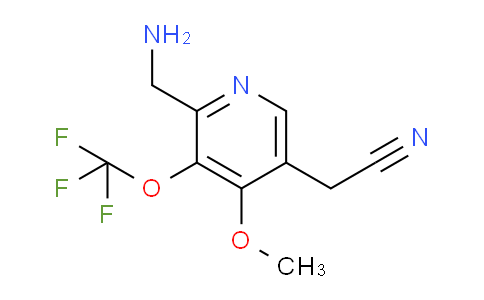 AM210420 | 1805133-95-2 | 2-(Aminomethyl)-4-methoxy-3-(trifluoromethoxy)pyridine-5-acetonitrile