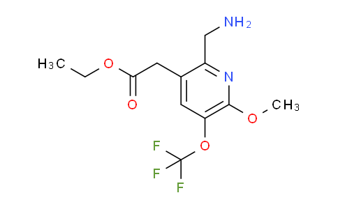 AM210421 | 1805021-32-2 | Ethyl 2-(aminomethyl)-6-methoxy-5-(trifluoromethoxy)pyridine-3-acetate