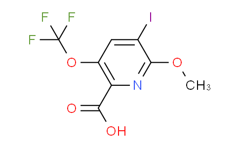 AM210427 | 1803959-30-9 | 3-Iodo-2-methoxy-5-(trifluoromethoxy)pyridine-6-carboxylic acid