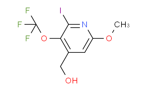 2-Iodo-6-methoxy-3-(trifluoromethoxy)pyridine-4-methanol