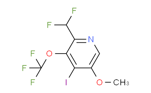 AM210443 | 1804348-66-0 | 2-(Difluoromethyl)-4-iodo-5-methoxy-3-(trifluoromethoxy)pyridine