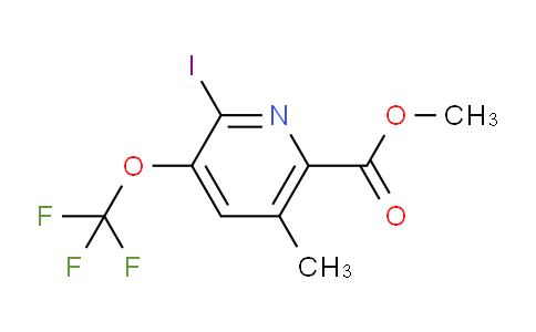 AM210445 | 1804734-93-7 | Methyl 2-iodo-5-methyl-3-(trifluoromethoxy)pyridine-6-carboxylate