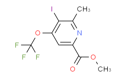 AM210447 | 1806232-02-9 | Methyl 3-iodo-2-methyl-4-(trifluoromethoxy)pyridine-6-carboxylate