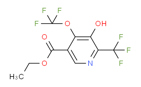 AM210449 | 1806191-27-4 | Ethyl 3-hydroxy-4-(trifluoromethoxy)-2-(trifluoromethyl)pyridine-5-carboxylate
