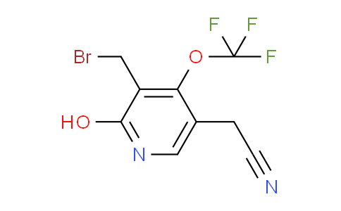 AM210455 | 1804827-16-4 | 3-(Bromomethyl)-2-hydroxy-4-(trifluoromethoxy)pyridine-5-acetonitrile