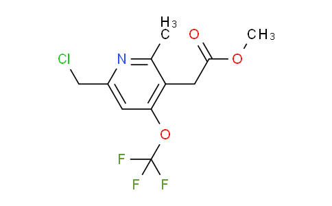 AM21046 | 1361898-89-6 | Methyl 6-(chloromethyl)-2-methyl-4-(trifluoromethoxy)pyridine-3-acetate