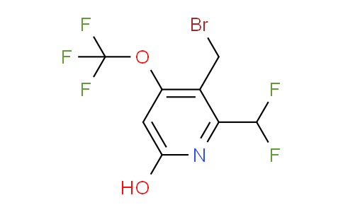 AM210460 | 1806265-53-1 | 3-(Bromomethyl)-2-(difluoromethyl)-6-hydroxy-4-(trifluoromethoxy)pyridine