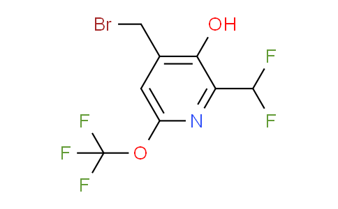 AM210462 | 1804475-95-3 | 4-(Bromomethyl)-2-(difluoromethyl)-3-hydroxy-6-(trifluoromethoxy)pyridine