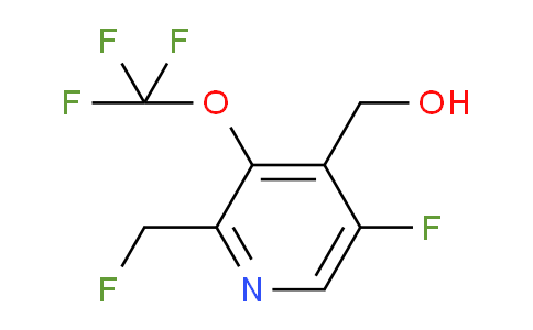 5-Fluoro-2-(fluoromethyl)-3-(trifluoromethoxy)pyridine-4-methanol