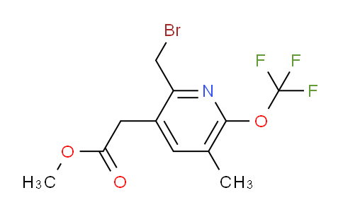 AM21048 | 1361873-06-4 | Methyl 2-(bromomethyl)-5-methyl-6-(trifluoromethoxy)pyridine-3-acetate