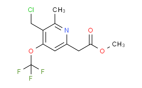 AM21049 | 1361791-23-2 | Methyl 3-(chloromethyl)-2-methyl-4-(trifluoromethoxy)pyridine-6-acetate