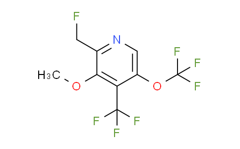 2-(Fluoromethyl)-3-methoxy-5-(trifluoromethoxy)-4-(trifluoromethyl)pyridine