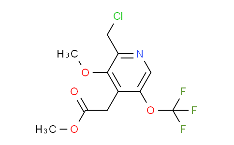 AM210498 | 1805216-26-5 | Methyl 2-(chloromethyl)-3-methoxy-5-(trifluoromethoxy)pyridine-4-acetate