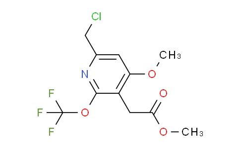 AM210501 | 1805207-86-6 | Methyl 6-(chloromethyl)-4-methoxy-2-(trifluoromethoxy)pyridine-3-acetate