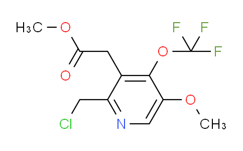 AM210502 | 1806769-55-0 | Methyl 2-(chloromethyl)-5-methoxy-4-(trifluoromethoxy)pyridine-3-acetate