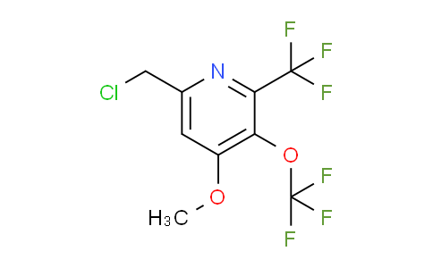 AM210506 | 1805208-12-1 | 6-(Chloromethyl)-4-methoxy-3-(trifluoromethoxy)-2-(trifluoromethyl)pyridine