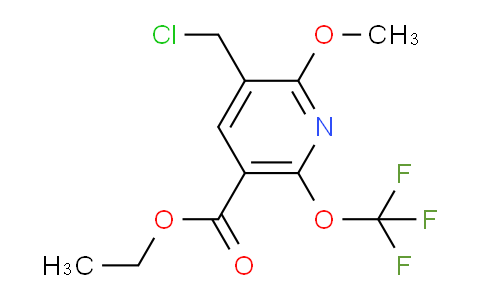 AM210507 | 1806756-07-9 | Ethyl 3-(chloromethyl)-2-methoxy-6-(trifluoromethoxy)pyridine-5-carboxylate