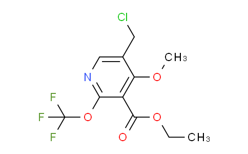 AM210509 | 1804934-07-3 | Ethyl 5-(chloromethyl)-4-methoxy-2-(trifluoromethoxy)pyridine-3-carboxylate