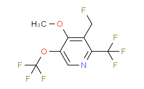 AM210521 | 1804478-23-6 | 3-(Fluoromethyl)-4-methoxy-5-(trifluoromethoxy)-2-(trifluoromethyl)pyridine