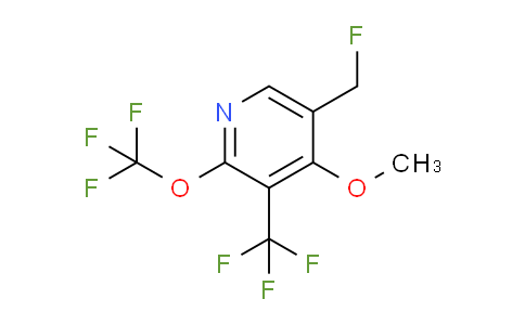 5-(Fluoromethyl)-4-methoxy-2-(trifluoromethoxy)-3-(trifluoromethyl)pyridine