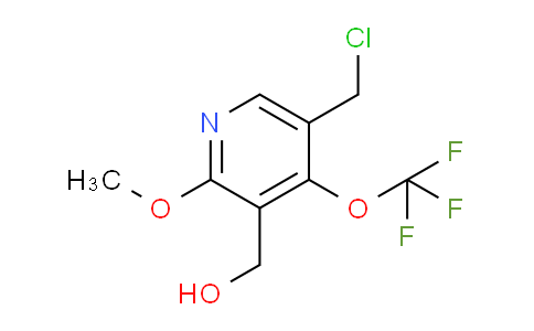 5-(Chloromethyl)-2-methoxy-4-(trifluoromethoxy)pyridine-3-methanol