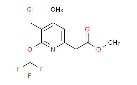 AM21053 | 1361922-50-0 | Methyl 3-(chloromethyl)-4-methyl-2-(trifluoromethoxy)pyridine-6-acetate