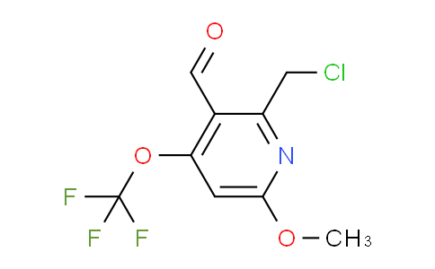 AM210531 | 1804754-91-3 | 2-(Chloromethyl)-6-methoxy-4-(trifluoromethoxy)pyridine-3-carboxaldehyde