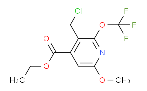 AM210533 | 1804758-07-3 | Ethyl 3-(chloromethyl)-6-methoxy-2-(trifluoromethoxy)pyridine-4-carboxylate
