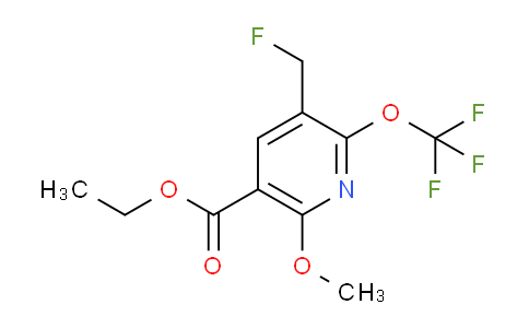 AM210539 | 1806766-32-4 | Ethyl 3-(fluoromethyl)-6-methoxy-2-(trifluoromethoxy)pyridine-5-carboxylate