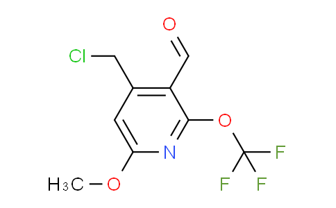 AM210540 | 1806185-78-3 | 4-(Chloromethyl)-6-methoxy-2-(trifluoromethoxy)pyridine-3-carboxaldehyde