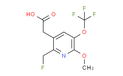 AM210541 | 1806752-02-2 | 2-(Fluoromethyl)-6-methoxy-5-(trifluoromethoxy)pyridine-3-acetic acid
