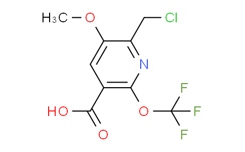 AM210542 | 1804757-86-5 | 2-(Chloromethyl)-3-methoxy-6-(trifluoromethoxy)pyridine-5-carboxylic acid