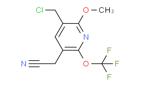 AM210545 | 1806754-29-9 | 3-(Chloromethyl)-2-methoxy-6-(trifluoromethoxy)pyridine-5-acetonitrile