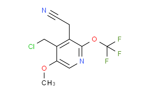 AM210551 | 1805272-87-0 | 4-(Chloromethyl)-5-methoxy-2-(trifluoromethoxy)pyridine-3-acetonitrile