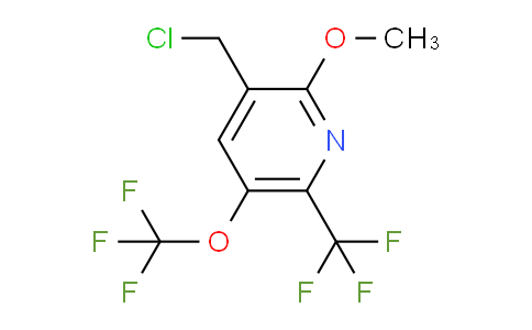 AM210556 | 1806184-71-3 | 3-(Chloromethyl)-2-methoxy-5-(trifluoromethoxy)-6-(trifluoromethyl)pyridine