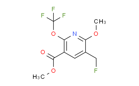 AM210557 | 1805097-47-5 | Methyl 3-(fluoromethyl)-2-methoxy-6-(trifluoromethoxy)pyridine-5-carboxylate