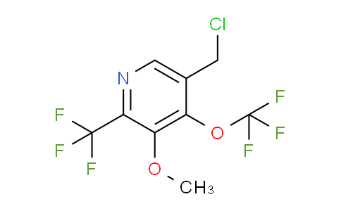 AM210558 | 1806765-52-5 | 5-(Chloromethyl)-3-methoxy-4-(trifluoromethoxy)-2-(trifluoromethyl)pyridine