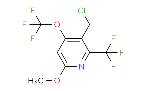 AM210562 | 1804471-86-0 | 3-(Chloromethyl)-6-methoxy-4-(trifluoromethoxy)-2-(trifluoromethyl)pyridine