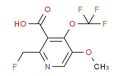 AM210569 | 1806755-82-7 | 2-(Fluoromethyl)-5-methoxy-4-(trifluoromethoxy)pyridine-3-carboxylic acid