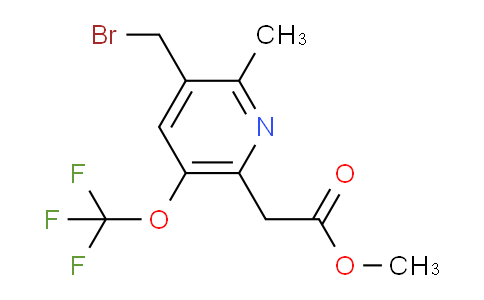 AM21057 | 1361794-47-9 | Methyl 3-(bromomethyl)-2-methyl-5-(trifluoromethoxy)pyridine-6-acetate